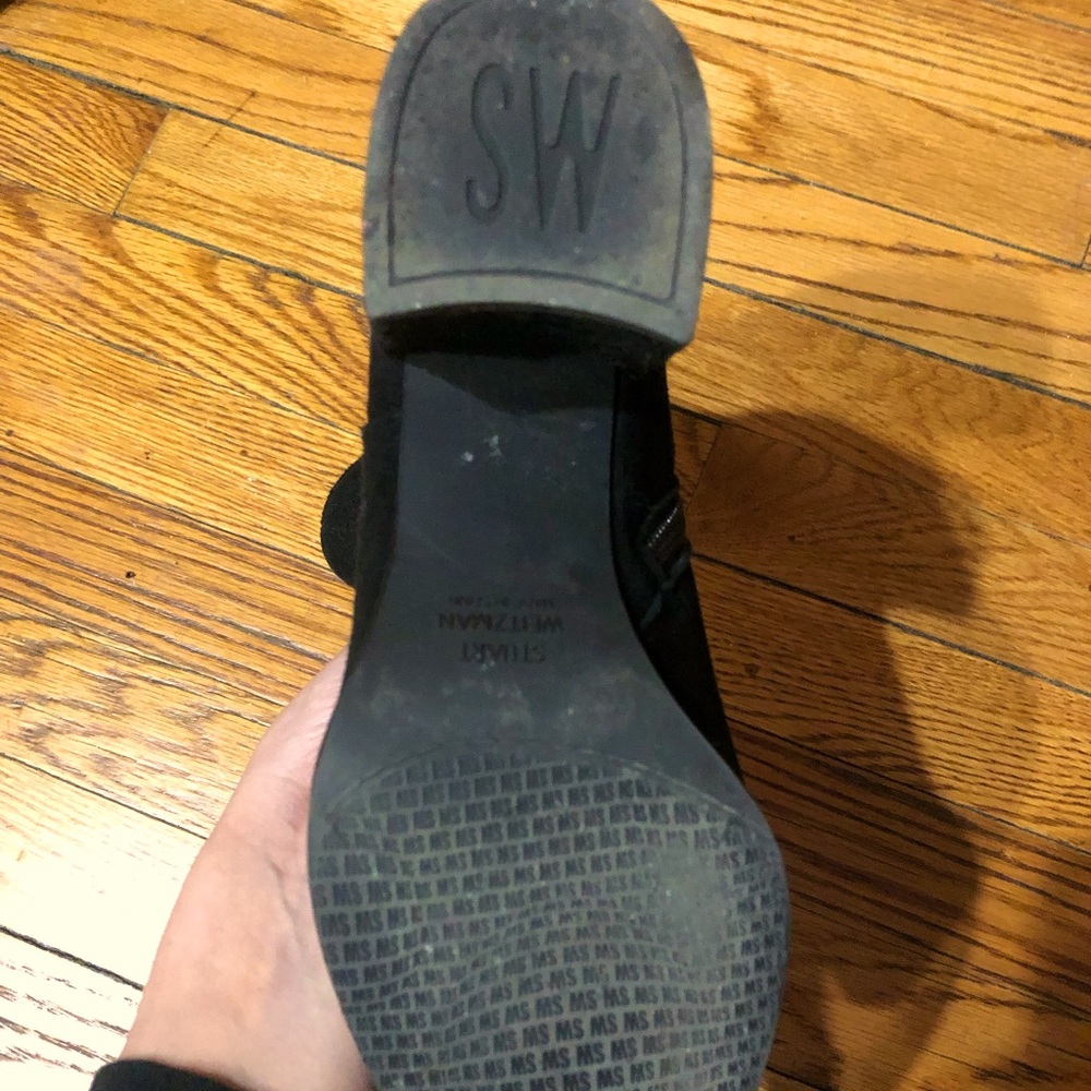 Stuart Weitzman Suede Booties Size 7 - Picture 4 of 4